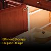 Brixwell QHES-001 QuickTray Supports, Face Frame Cream Finish