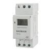 Baomain THC15A AC 110V Digital LCD Power Programmable Timer Time Switch Relay 16A Amp White