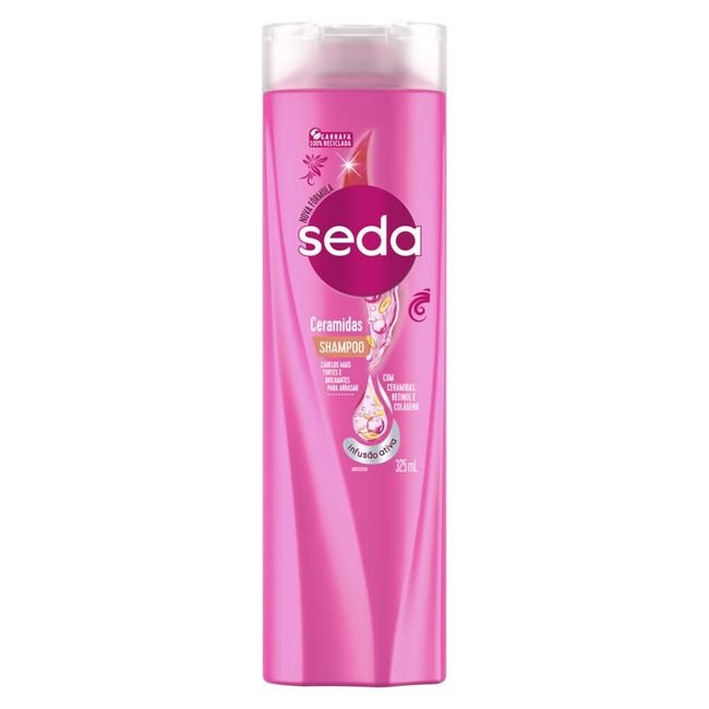 Linha Ceramidas Seda - Shampoo 325 Ml - (Seda Ceramide Collection - Shampoo 11 Fl Oz)