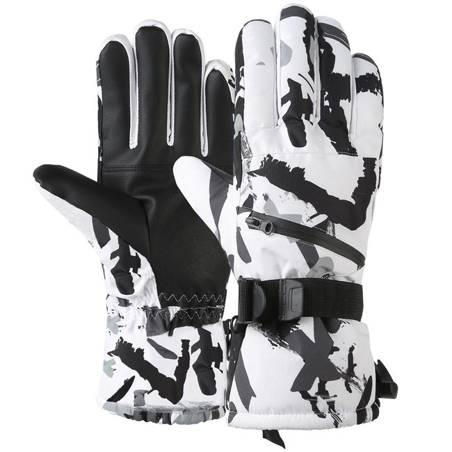 1pair Stay Warm & Dry In Winter Waterproof Windproof Non-Slip Gloves For  Ski Cycling & Motorcycle