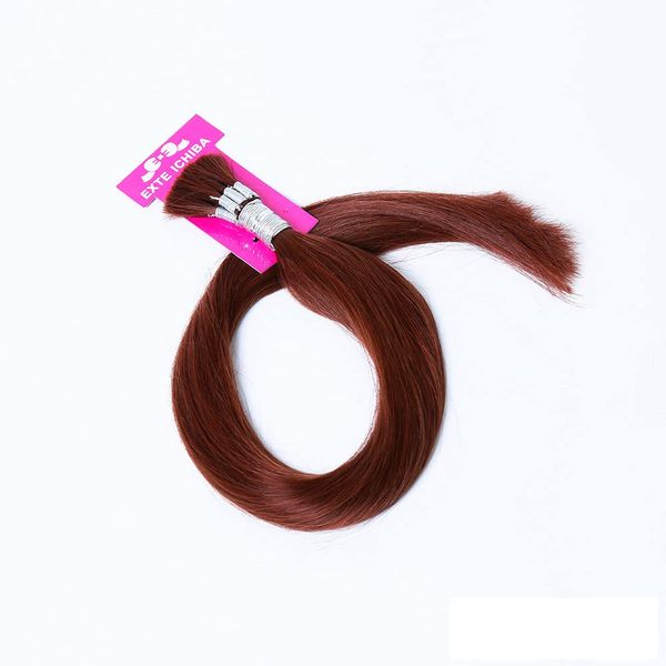 Braided Extensions, 20.5 inches (52 cm), 3.5 oz (100 g), Dark Color POST (33: Pink Brown)