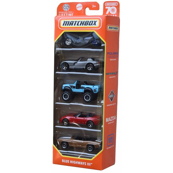 Matchbox Blue Highways III, 5 Pack