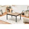 Kotatsu Altena 7560 75x60 Small Rectangular 75 Width Modern Kotatsu Table, Natural Color