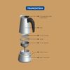 Tramontina Italian Espresso Coffee Maker (350ml)