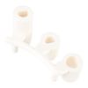 sparefixd for CURRYS Essentials Cooker Oven White Control Knob Knobs x 4