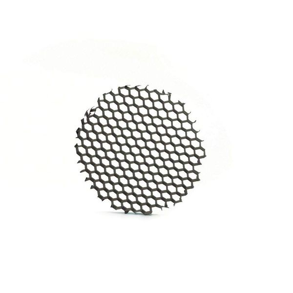 Kichler 15679BK Accessory Hexcell Louver, Black Material (Not Painted)