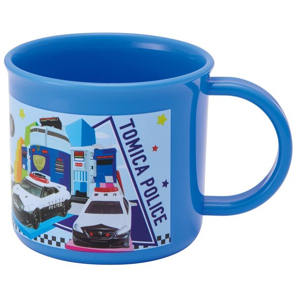 Skater KE4AAG-A Tomica 22 Boy's Antibacterial Plastic Cup, Dishwasher Safe, Made in Japan