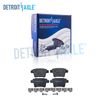 Rear Ceramic Brake Pads for Five Hundred Freestyle Taurus X X-Type Montego Sable