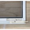 VINTAGE SOLID WHITE ALUMINUM CUSTOM WINDOW SCREENS 27” X 21.5” NEAR MINT!!
