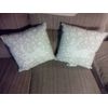 Spritz Target Floral Bunny Rabbit Pillow Pair Spring Easter 15"