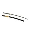 Handmade Sword - 1080/1095 Steel Fully Hand Forged Temper Practical Samurai Katana Sword, Clay Tempered, Full Tang, Sharp, Wooden Scabbard (Kill Bill)