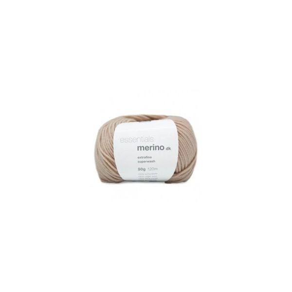 Rico Essentials Merino DK Knitting Yarn 50g Ivory 22