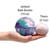 Bath Bomb with Size 10 Ring Inside Mermaid Daydream Extra Large 10 oz. Made in USA