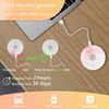 8 LED Motion Sensor Lights Wireless Night Light Rechargeable Cabinet Stair Lamp