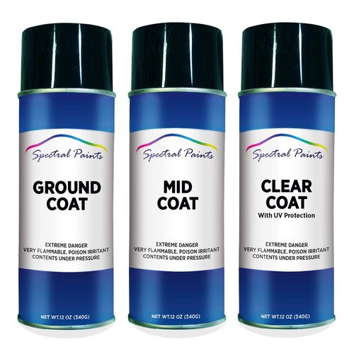 Spectral Paints Compatible/Replacement for Hyundai W8 Quartz White Pearl 12 oz. Aerosol Spray Paint and Clear Coat