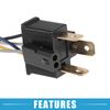 A ABSOPRO LED Car Headlight Canbus Decoder H4 Anti Flicker Resistor (Set of 2)