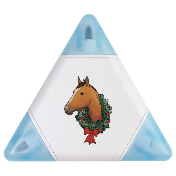 'Horse with Christmas Wreath' Compact DIY Multi Tool (TI00029600)
