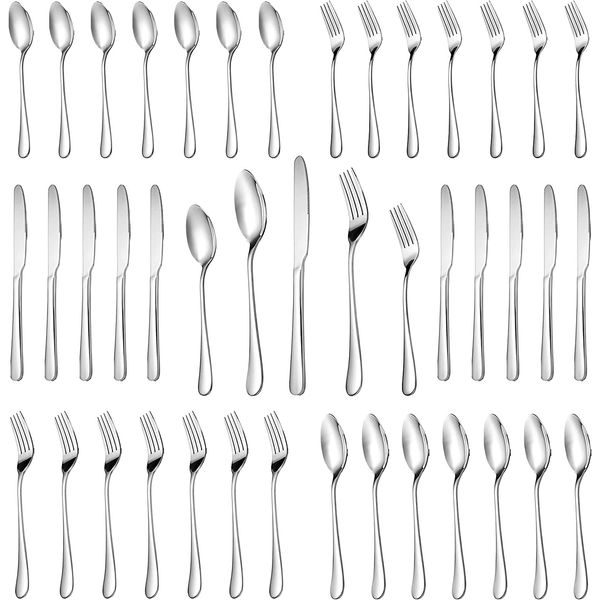 Flatware Set Stainless Steel Silverware Cutlery Tableware 30 Piece Service for 6