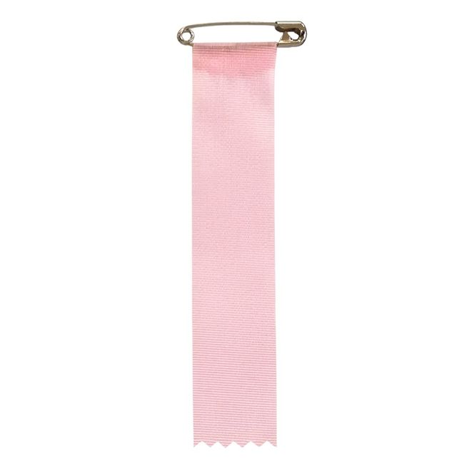 Ribbon Emblems, Pink Villa, Set of 10 [Competition/Event/Conference/Demonstration/Brass Band/Conference] Perfect for gatherings with large groups