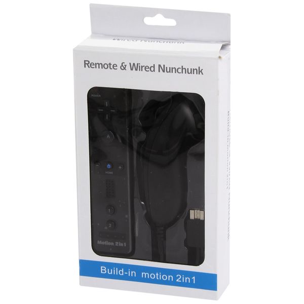 Generic Wii Wireless Remote Control & Nunchuck with Motion Plus built in (Non OEM)