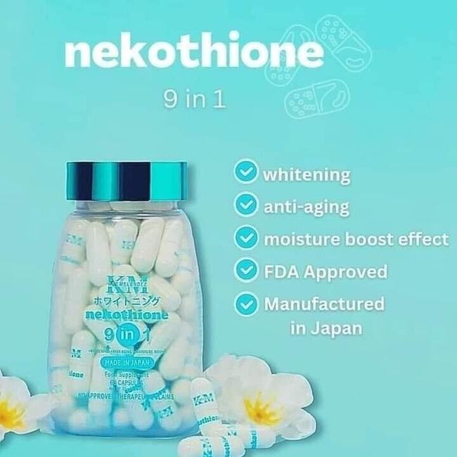 Nekothione 9 IN 1  By Kath Melendez, 60 Capsules (Louise Beauty Box 🇺🇸)