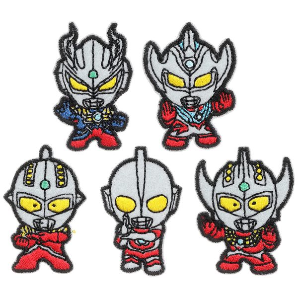 Pioneer Ultra Heroes Patch Set, 5 Types, URUTORAS