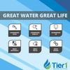 Fits GE GSWF SmartWater Comparable Tier1 Refrigerator Water Filter 3 Pack