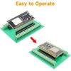 Binghe ESP development board with chip CP2102 micro interface + ESP WiFi WLAN expansion board + Bluetooth 2-in-1 microcontroller compatible with Arduino for Windows/Linux (2 x ESP set)