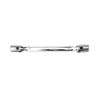 Genius Tools Double Flexible Socket Wrenches -Mirror Finish 12 x 13 mm - 501213