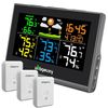 Multiple Sensor Weather Station Wireless Indoor Outdoor Thermometer Hygrometer