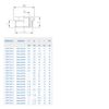 ABA Beul 15007.238.2 Hex Reducer Brass 1 x 3/4