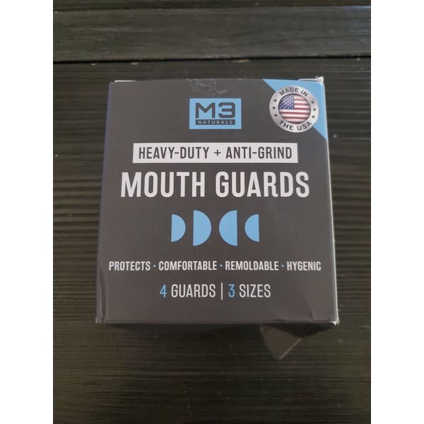 M3 Naturals Mouth Guard for Clenching Teeth at Night - Bite Guard, Dental Guard,