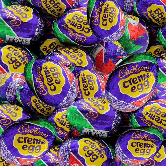 CrazyOutlet CADBURY CREME EGGS Bulk Candy, 1.2-Ounce Egg (Pack of 42)