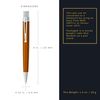 Retro 1951 Tornado Rollerball Pen, Orange (VRR-1302)