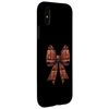 Coquette Bow Chocolate Candy Bar Pattern Girl Mom Case for iPhone X/XS