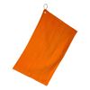 101 BEACH Cotton Bowling Towel with Clip (Orange)