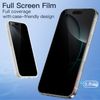 JETech iPhone 16 Pro 6.3 Inch Screen Protector Privacy Full Coverage Black Edge Anti-Prying Glass Screen Protector with Guide Frame No Interference Case 2 Pack