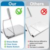 Stainless Steel Cheese Slicer with Accurate Size Scale with Serving Board