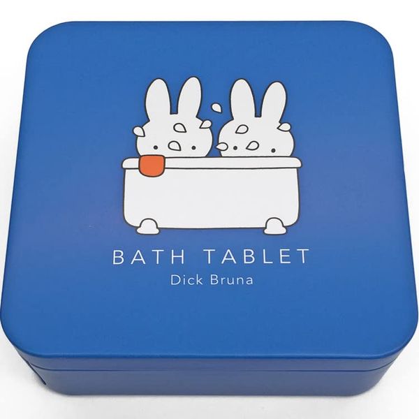 Shobido Miffy Bath Tablet, Blue Chamomile Scent, Gift Collection, Bath Salt, Bath Time, Moisturizing