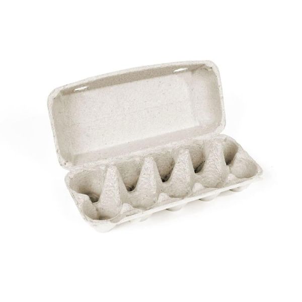 Pack of 100 Egg Boxes Egg Boxes Egg Boxes Egg Cardboard Egg Packaging Grey – Choice of Quantity