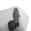 Motorcycle Windshield screen Extension wind deflector, motorbike screen Adjustable Clip On Windscreen Wind Deflector Windscreen Extender
