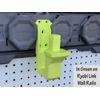 3D Printed Holder to Hang Ryobi bug zapper on Wall, Pegboard, or Link. GREEN