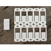 10 Pack - Bulk Wallplate Brackets for Lutron Pico Remote - Lifetime Warranty!!