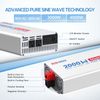 Redodo 2000W Pure Sine Wave Inverter 90% Power Efficiency Digital LCD Display