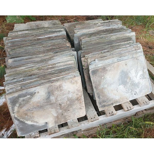 Slate roof tiles Roofing 12 X 18" Used   (250 slate)