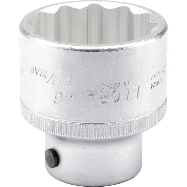 Elora 46mm-1.13/16" 3/4" Square Drive Elora Bi-hexagon Socket (848)