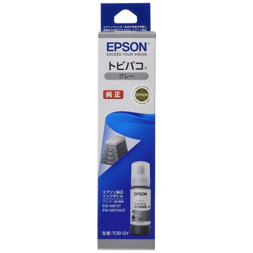 Epson Genuine Ink Bottle Tobibaco TOB-GY Gray