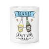 Gift Base Beware Crazy Wine Man Makeup Brush Pencil Pot