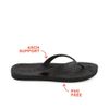 Reef Women's Sandals, Reef Zen Love, Black/Black, 9