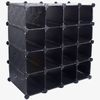 HoitoDeals Plastic Interlocking Design Cubes Shoe Display Stand For Bookcase Clothing